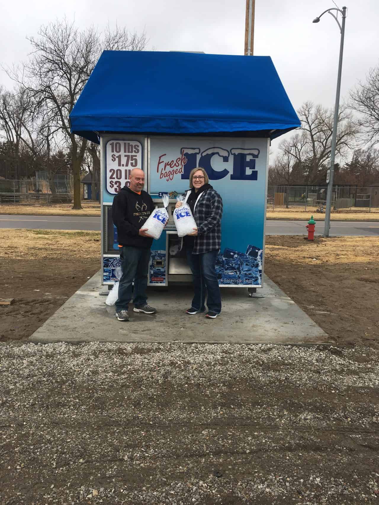 Kooler Ice IM2500 machine owner Russell Snyder