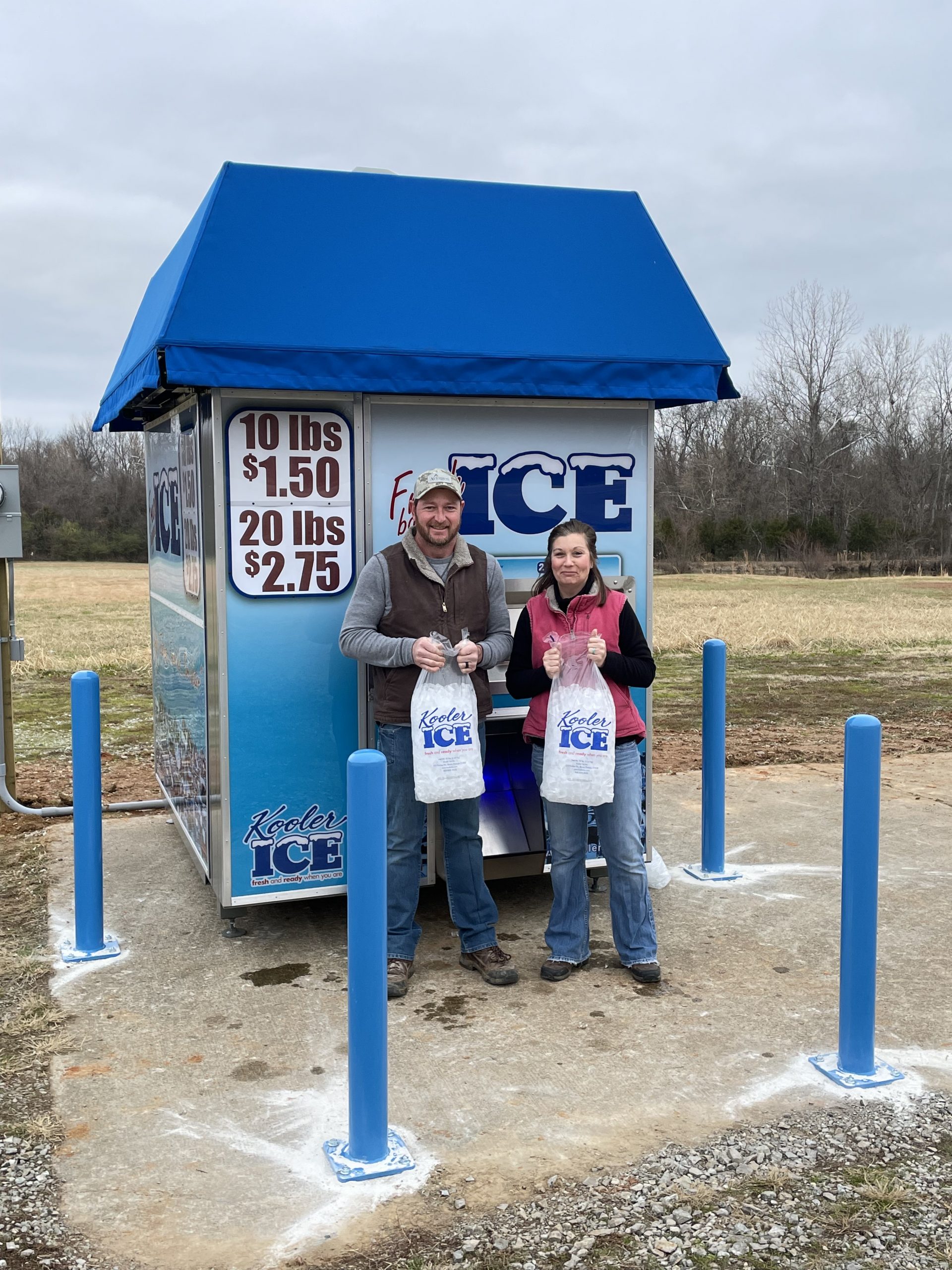 Kooler Ice machine owners Jason and Paige Malin