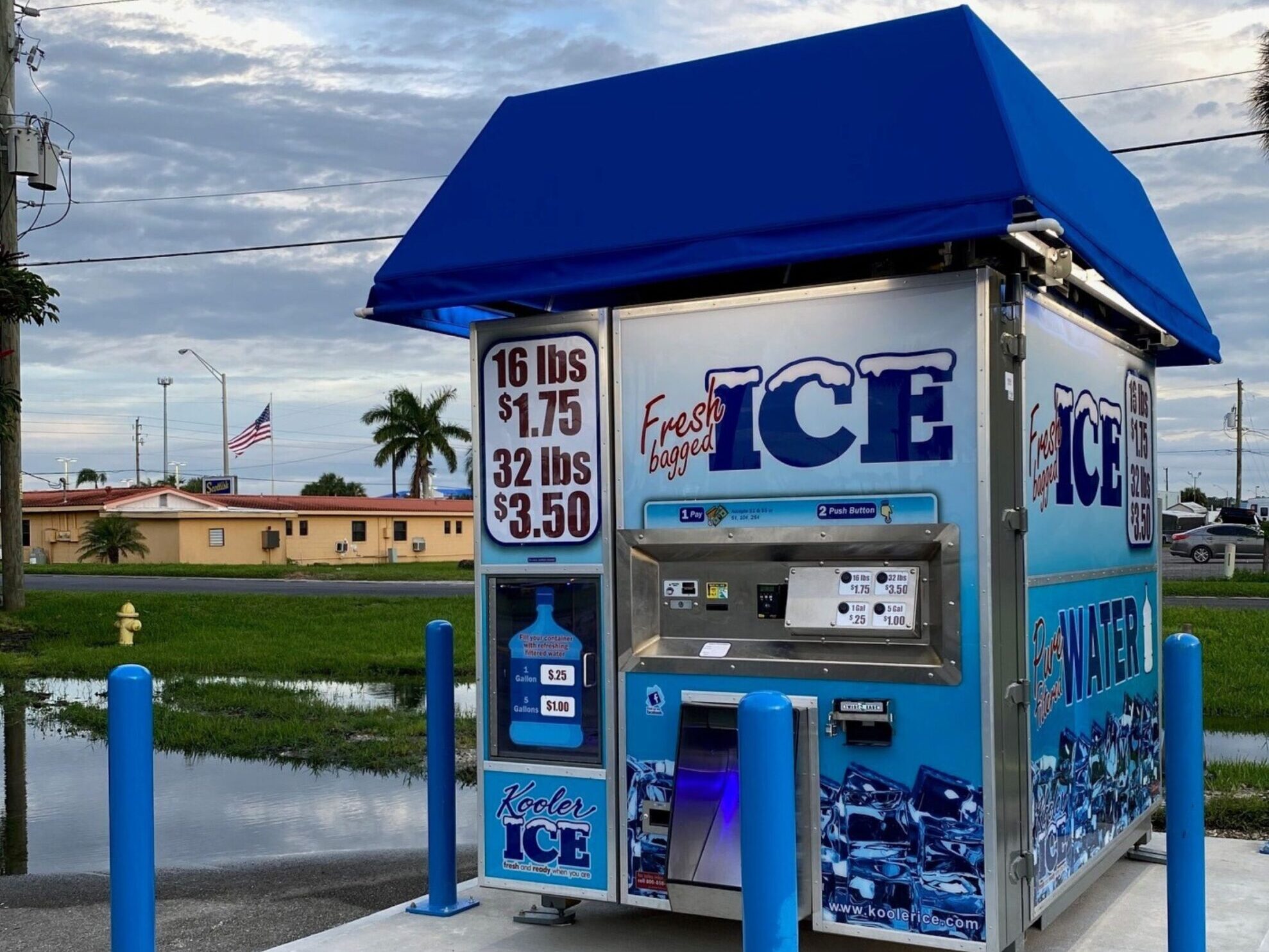 Kooler ice vending machines |