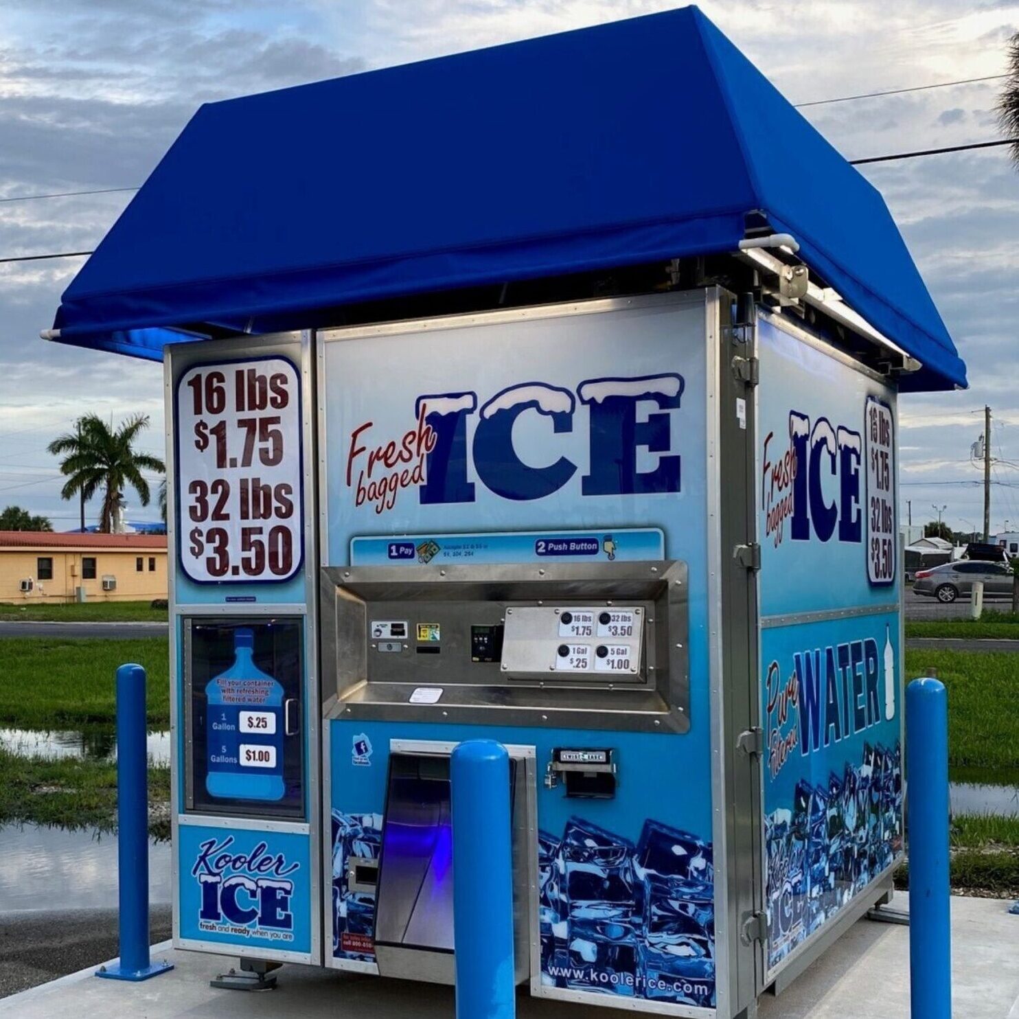 Kooler Ice Vending Machine in Florida