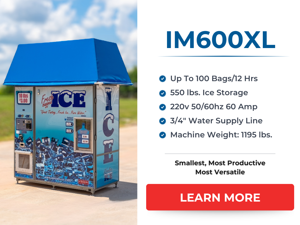 IM600xl | Kooler Ice Vending Machines Product
